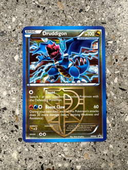 Pokemon TCG Cards Druddigon BW80 Black Star Promo Holo - Image 1