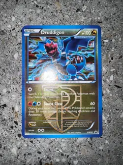 Pokemon TCG Cards Druddigon BW80 Black Star Promo Holo - Image 3