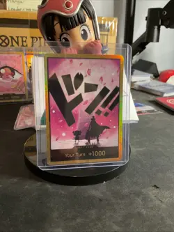 One Piece TCG Gold Parallel DON!! Card Chopper PRB-02 English Edition - Image 1