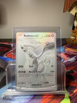 Pokemon TCG Reshiram EX White Flare English Holo Card 173/086 Ultra Rare - Image 1