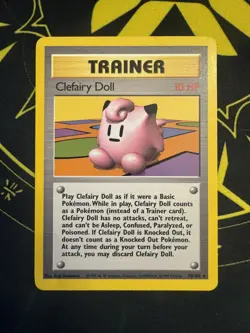 Clefairy Doll - 70/102 - Pokemon Base Set Unlimited Rare Card WOTC LP - Image 3