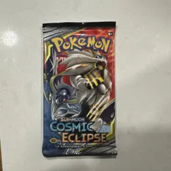 Pokemon Trading Card Game Sun & Moon Cosmic Eclipse Booster Pack - Image 1