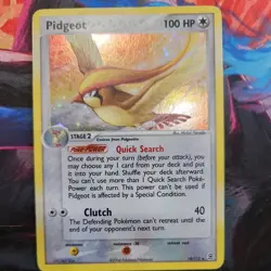 Pidgeot 10/112 FireRed & LeafGreen Holo 2004 English Pokemon TCG Played Card - Image 1