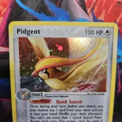 Pidgeot 10/112 FireRed & LeafGreen Holo 2004 English Pokemon TCG Played Card - Image 2