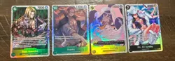 One Piece Tcg Op14 Four Card SR Lot NM - Image 1