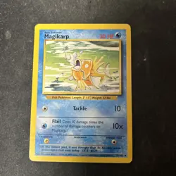 Magikarp 35/102 - Base Set Pokemon Card D8 - Image 1