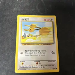 DODUO - Base Set - 48/102 - Common - Pokemon Card - Unlimited Edition D15 - Image 1