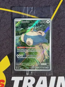 Snorlax SVP EN 051 Black Star Promo Scarlet & Violet Pokemon 151 Card - Sealed - Image 1
