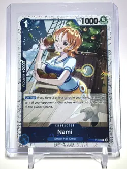 P-053 Nami (Jolly Roger Foil) Premium Booster: The Best - One Piece Card Game - Image 1