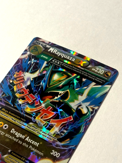 M Rayquaza EX 61/108 Full Art Ultra Rare XY Roaring Skies NM 2015 Pokemon Card - Image 5