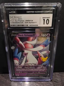 Dark Sylveon V SWSH134 SWSH: Sword & Shield Promo Cards Holo - Image 1