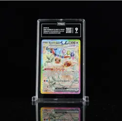 2025 POKEMON PRE EN-PRISMATIC EVOLUTIONS #167/131 EEVEE EX - TAG 9 MINT - Image 1