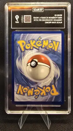 Eevee EX 174 Prismatic Evolutions Pokemon Promo TAG 9 MINT - Image 2