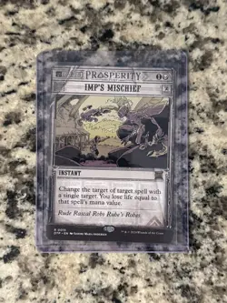 MTG / Imp's Mischief / OTP / #15 / Regular / Rare / NM - Image 1