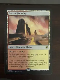 Sacred Foundry Edge of Eternities Foil - Image 1