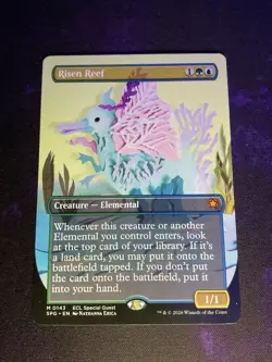 MTG * Risen Reef (Borderless) Lorwyn Eclipsed * 1X * NM - Image 1
