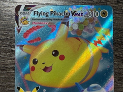 POKEMON FULL ART FLYING PIKACHU VMAX 007/025 ULTRA RARE CELEBRATIONS 2021 LP-NM - Image 2
