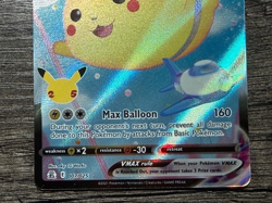 POKEMON FULL ART FLYING PIKACHU VMAX 007/025 ULTRA RARE CELEBRATIONS 2021 LP-NM - Image 3
