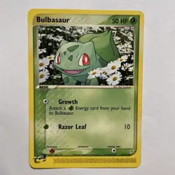 Pokemon TCG Bulbasaur EX Team Magma Vs Team Aqua 2004 Regular - Image 1