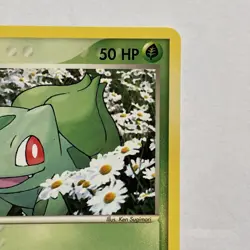 Pokemon TCG Bulbasaur EX Team Magma Vs Team Aqua 2004 Regular - Image 4