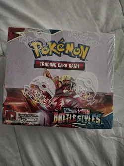 Pokemon TCG: Sword & Shield - Battle Styles Booster Box Sealed 820650818189 - Image 1