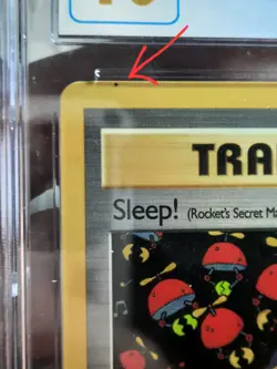Pokemon 1st Edition Team Rocket Sleep! Trainer Graded CGC 10 Pristine - Image 3