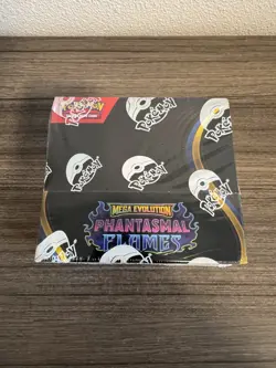 Pokemon TCG: Mega Evolution - Phantasmal Flames Booster Box - Factory Sealed New - Image 1