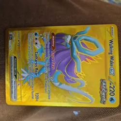 Walking Wake EX 215/162 SV05 Temporal Forces Gold Hyper Rare Pokemon TCG NM - Image 5