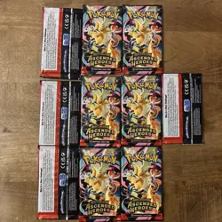 10x Pokemon TCG: Mega Evolution Ascended Heroes Booster Packs ASC - Image 2