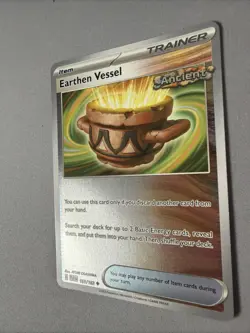 Pokemon TCG * Paradox Rift * 163/182 Earthen Vessel REVERSE HOLO Uncommon - Image 2