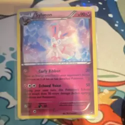 Pokemon TCG Sylveon 72/111 XY - Furious Fists Rare Holo Fairy 90HP English - Image 1
