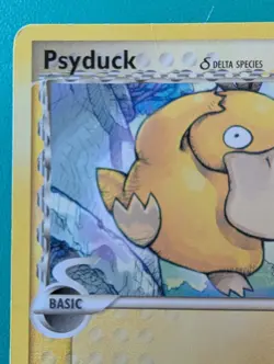 2006 Pokemon EX Holon Phantoms Psyduck (Delta Species) #81/110 MP - Image 2