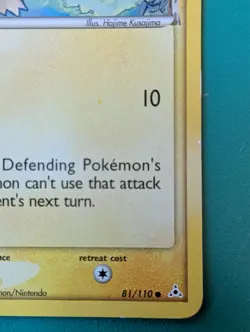 2006 Pokemon EX Holon Phantoms Psyduck (Delta Species) #81/110 MP - Image 4