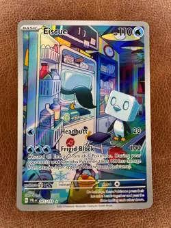 Eiscue 205/193 - Scarlet & Violet Paldea Evolved Illustration Rare - Pokemon TCG - Image 1