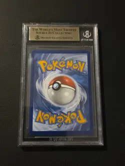 Pokemon TCG Flareon SVP 167 Cosmo Holo Black Star Promo Beckett 9.5 - Image 2