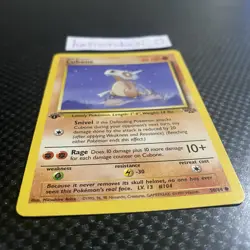 Pokemon TCG Cubone 50/64 Jungle 1st Edition Regular Common NM Condition - Image 2