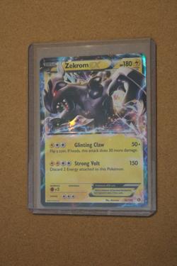 Pokemon TCG Zekrom EX 52/113 Legendary Treasures Holo - Image 1