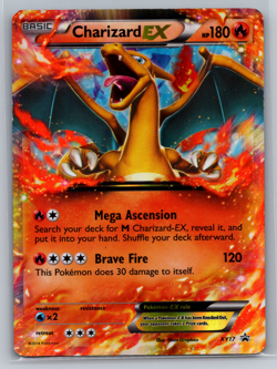 ULTRA RARE Charizard EX Pokemon XY17 Black Star Promo Holo Foil - MP - Image 1