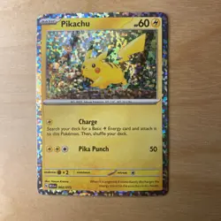 Pokemon TCG Pikachu 2/15 McDonald’s Holo Rare - Image 1
