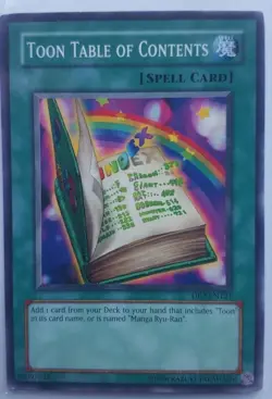 YU-GI-OH TOON TABLE OF CONTENTS DB2-EN121 - Image 1