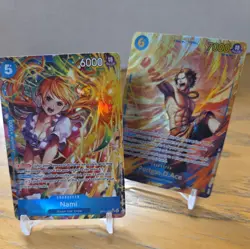 Nami (054) (Alternate Art) OP11-054 A Fist of Divine Speed Foil Ace SEC op13-119 - Image 1