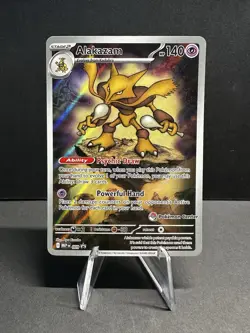 Alakazam - 009 (Pokemon Center Exclusive) 009 Me: Mega Evolution Promo Holo - Image 1