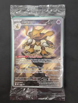 Alakazam Pokemon Center Exclusive 009 Me: Mega Evolution Promo Holo Sealed - Image 1