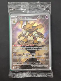 Alakazam Pokemon Center Exclusive 009 Me: Mega Evolution Promo Holo Sealed - Image 1
