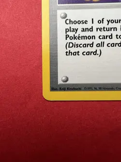 Scoop Up 78/102 Base Set (1999-2000) 4th Print Trainer Pokemon TCG Card - Image 2