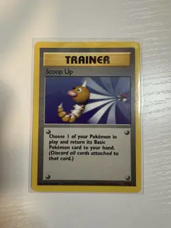Pokemon TCG: Scoop Up Trainer - Base Set - 78/102 - Rare - Vintage - Image 3