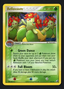 Bellossom Reverse Holo 3/115 Unseen Forces Holo Rare Pokemon TCG - Image 1