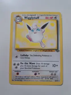 Wigglytuff 32/64 Regular Rare Non-Holo Jungle Set Pokemon Card WOTC - Image 1