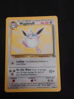 Pokemon Wigglytuff Rare Jungle 32/64 - Image 1