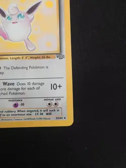 Pokemon Wigglytuff Rare Jungle 32/64 - Image 5